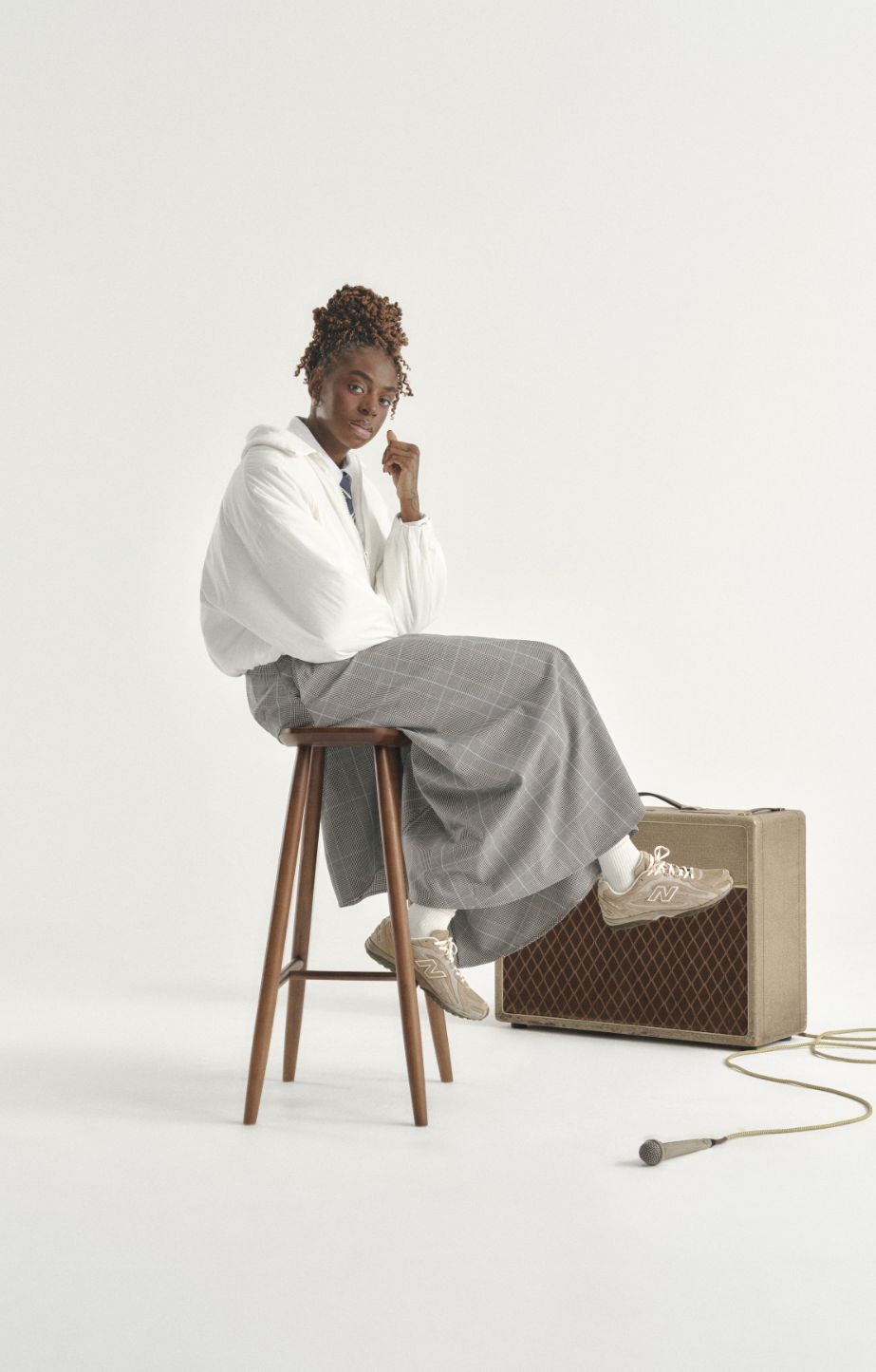 Person wearing 204L sneakers